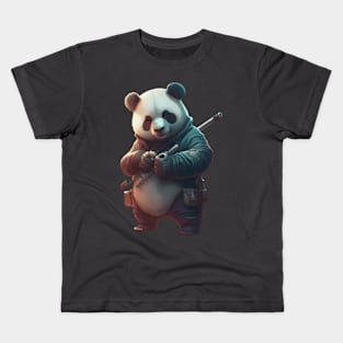 Panda Warrior Kids T-Shirt